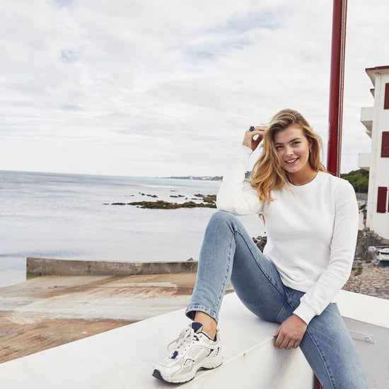 Clique Miami Roundneck - Kobalt Sweater Clique