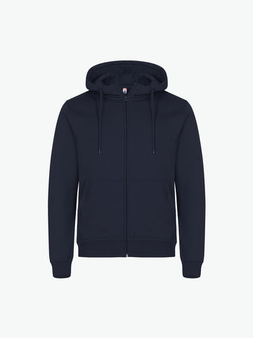 Clique Miami Hoody FZ - Dark Navy Hoodie Clique XS