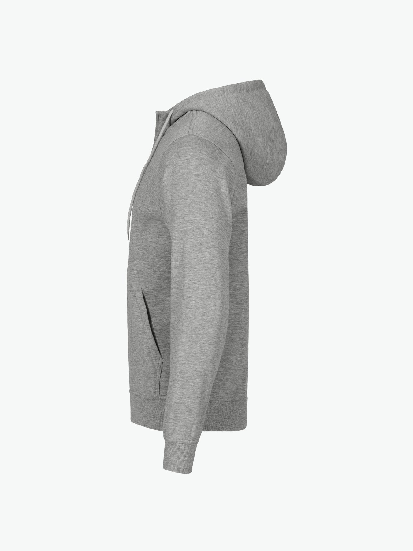 Clique Miami Hoody FZ - Grijsmelange Hoodie Clique