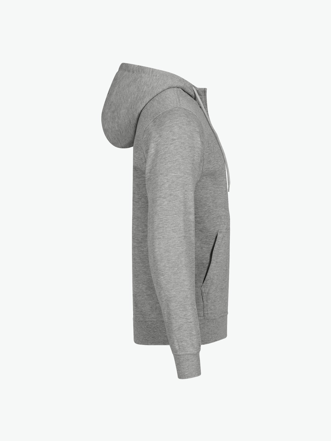 Clique Miami Hoody FZ - Grijsmelange Hoodie Clique