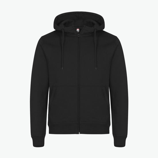Clique Miami Hoody FZ - Zwart Hoodie Clique XS