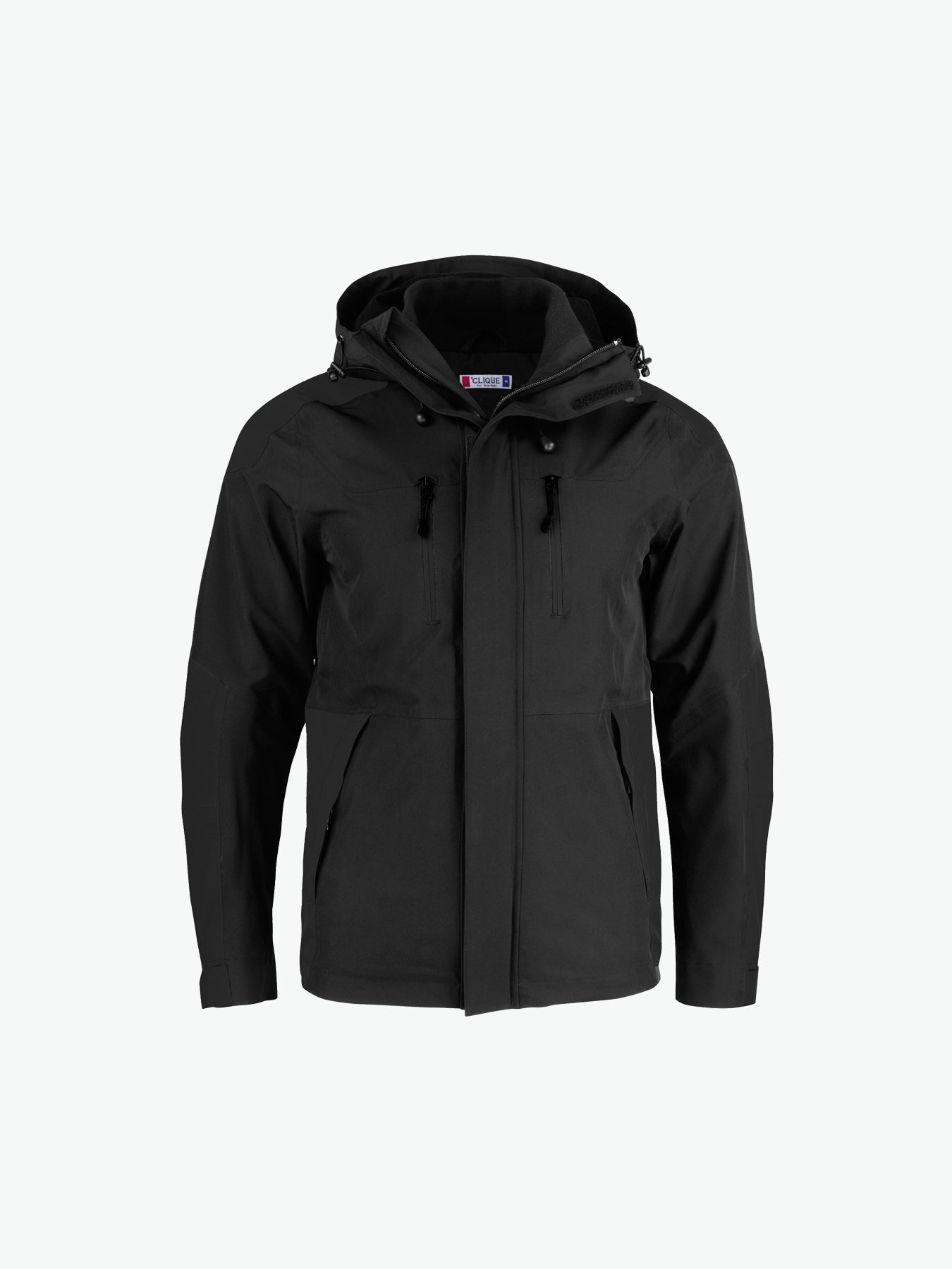 Clique Stafford Jacket - Zwart (Winter) Jas Clique XS