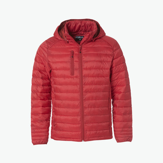 Clique Hudson Jacket Junior - Rood (Winter) Jas Clique 110/120