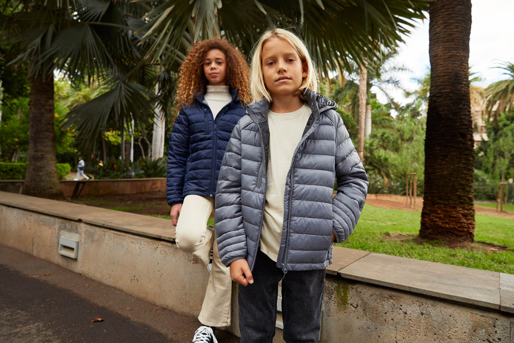 Clique Hudson Jacket Junior - Grijs (Winter) Jas Clique