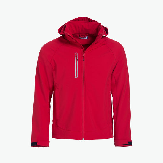 Clique Milford Jacket - Rood Softshell Jas Clique XS