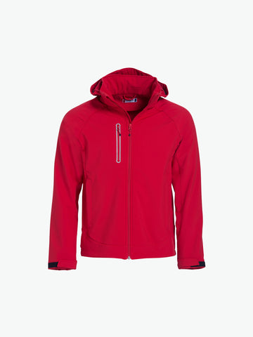Clique Milford Jacket - Rood Softshell Jas Clique XS
