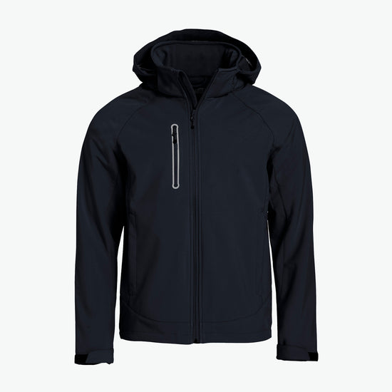 Clique Milford Jacket - Zwart Softshell Jas Clique XS