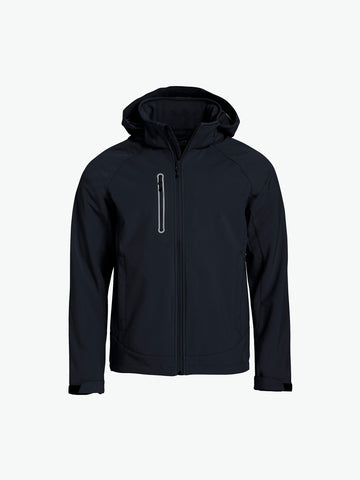 Clique Milford Jacket - Zwart Softshell Jas Clique XS