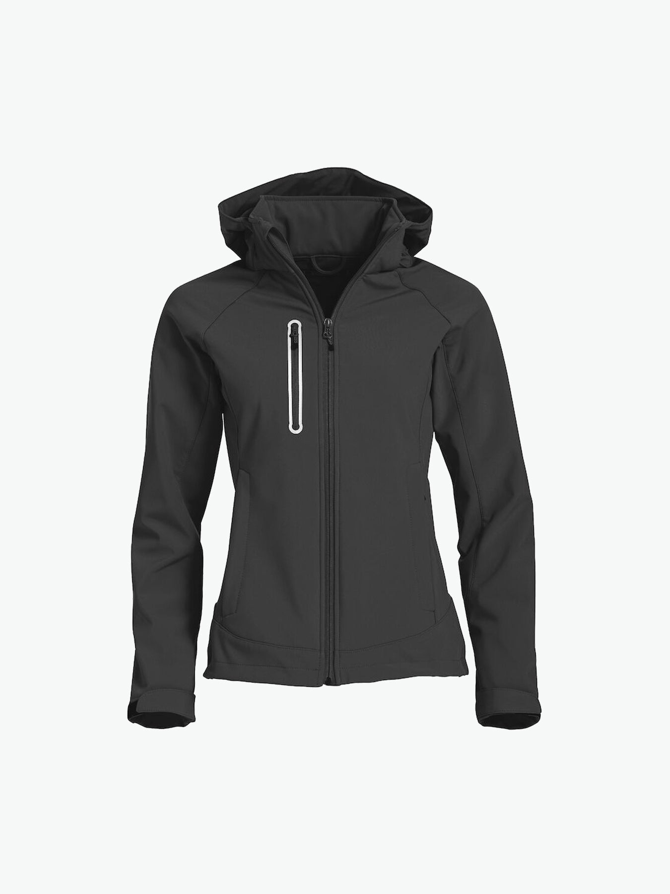 Clique Milford Jacket Women - Donkergrijs Softshell Jas Clique