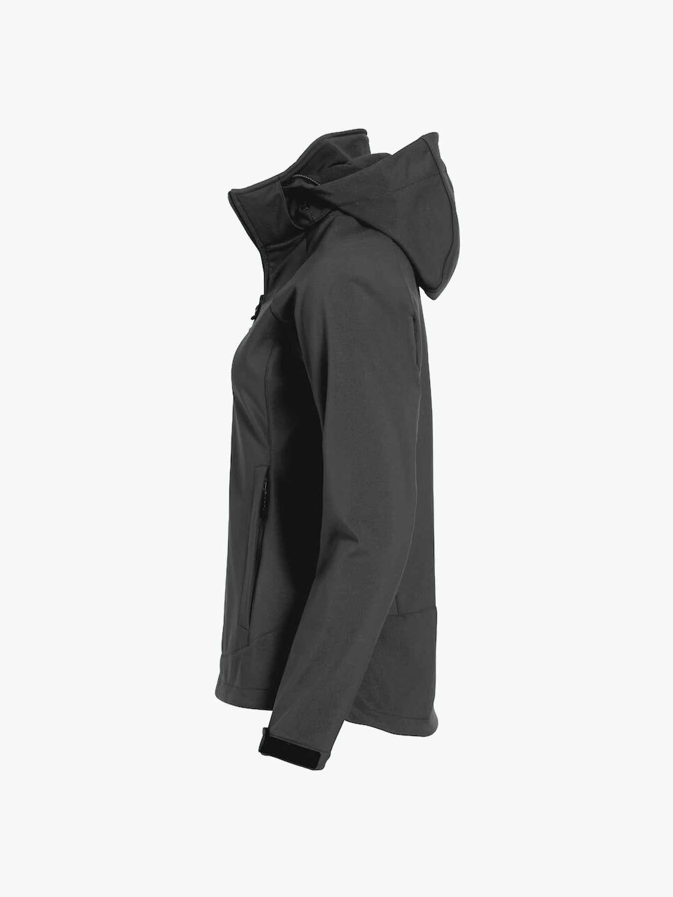 Clique Milford Jacket Women - Donkergrijs Softshell Jas Clique