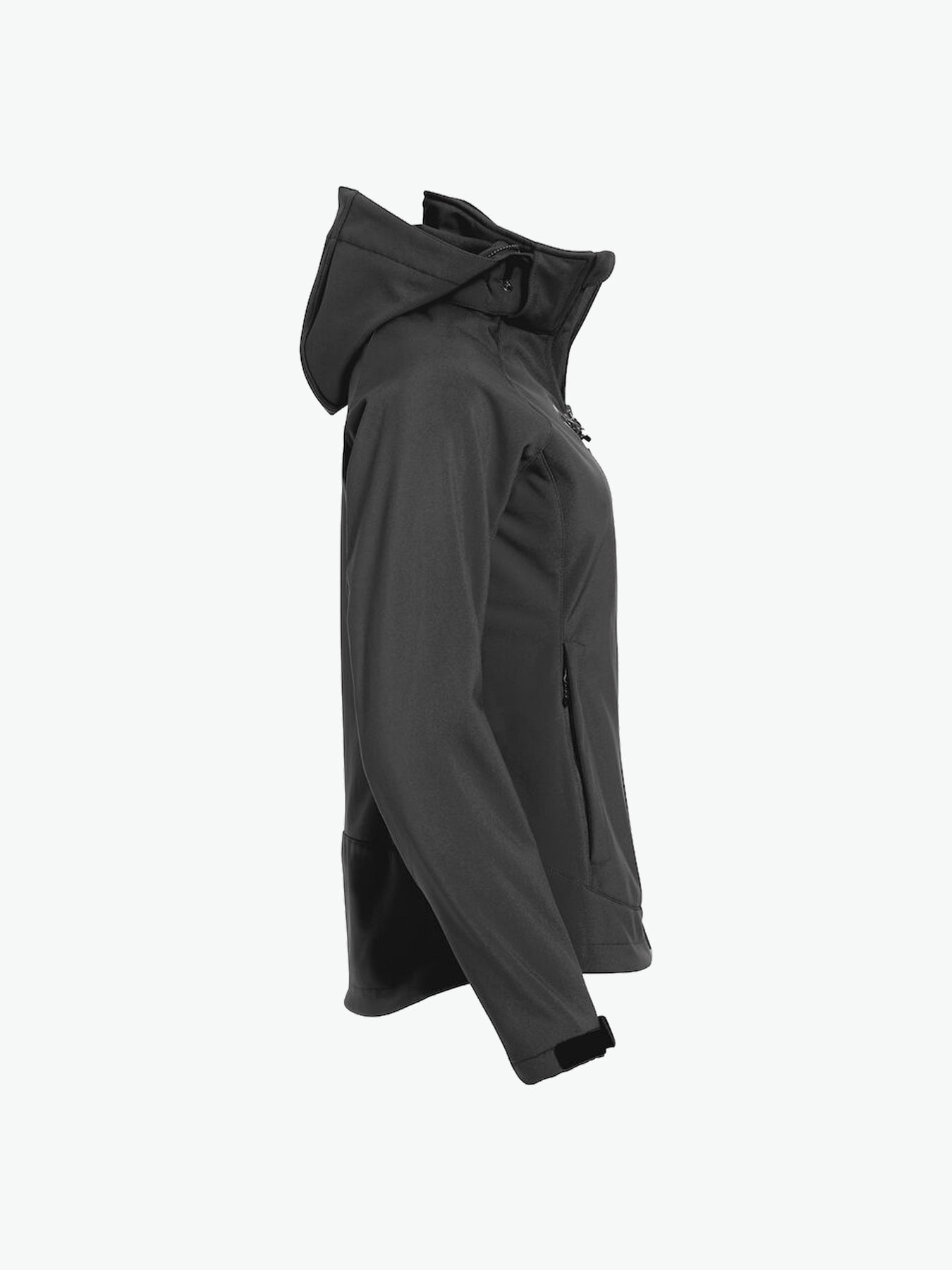 Clique Milford Jacket Women - Donkergrijs Softshell Jas Clique