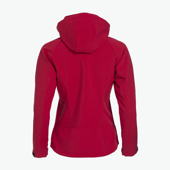 Clique Milford Jacket Women - Rood Softshell Jas Clique