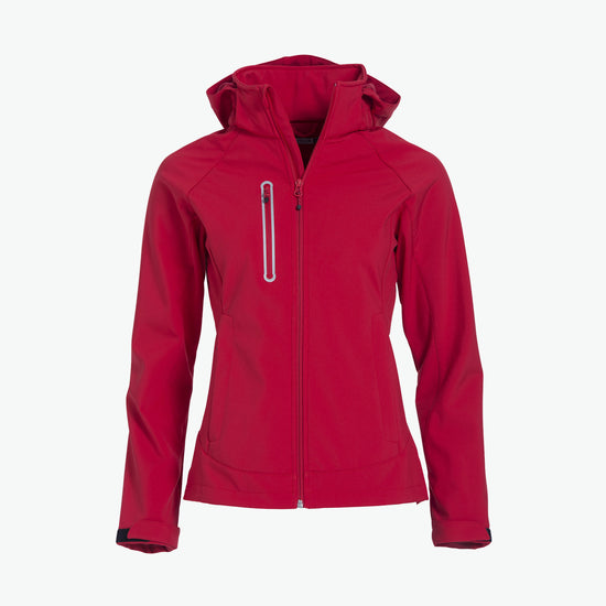 Clique Milford Jacket Women - Rood Softshell Jas Clique S