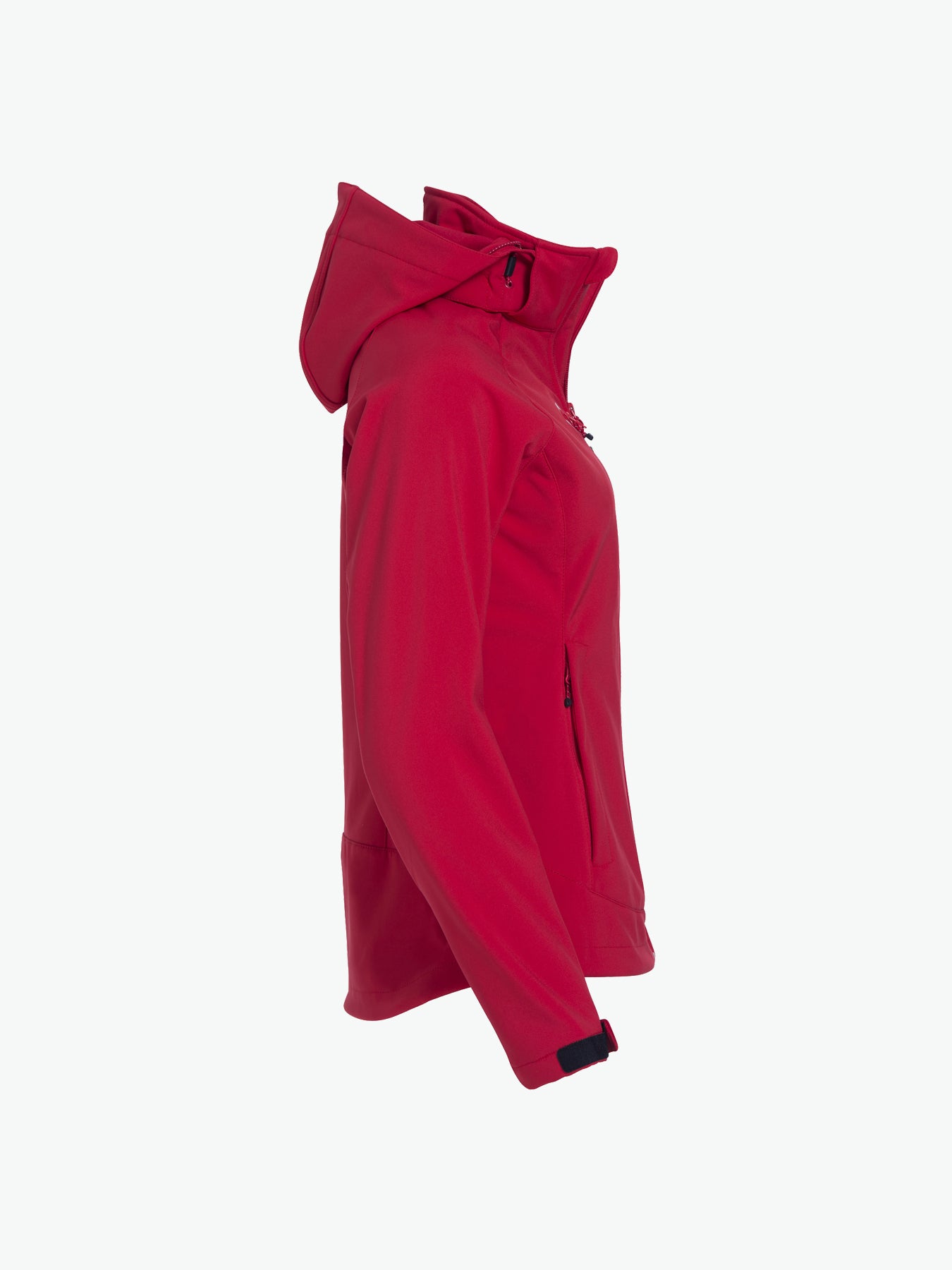 Clique Milford Jacket Women - Rood Softshell Jas Clique