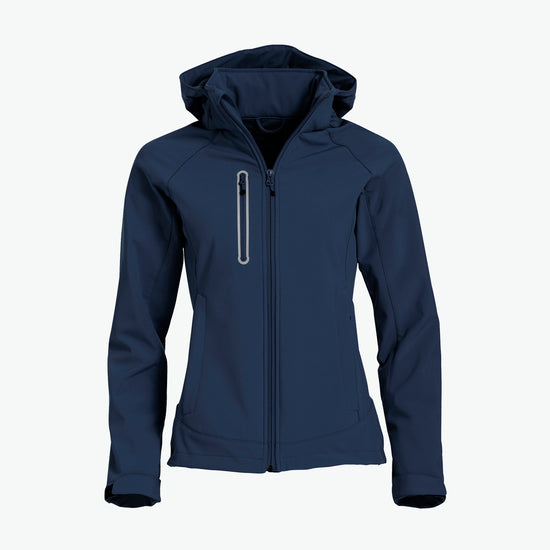Clique Milford Jacket Women - Dark Navy Softshell Jas Clique S