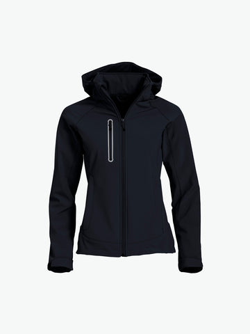 Clique Milford Jacket Women - Zwart Softshell Jas Clique S