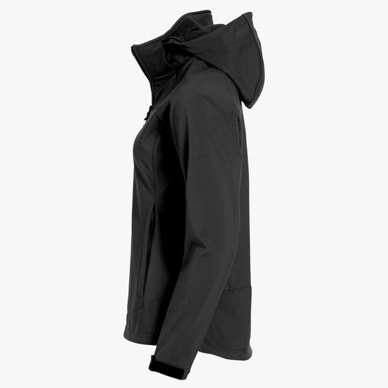 Clique Milford Jacket Women - Zwart Softshell Jas Clique