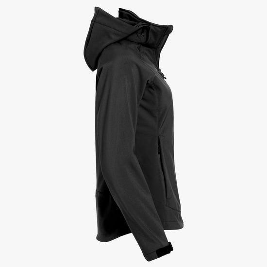 Clique Milford Jacket Women - Zwart Softshell Jas Clique