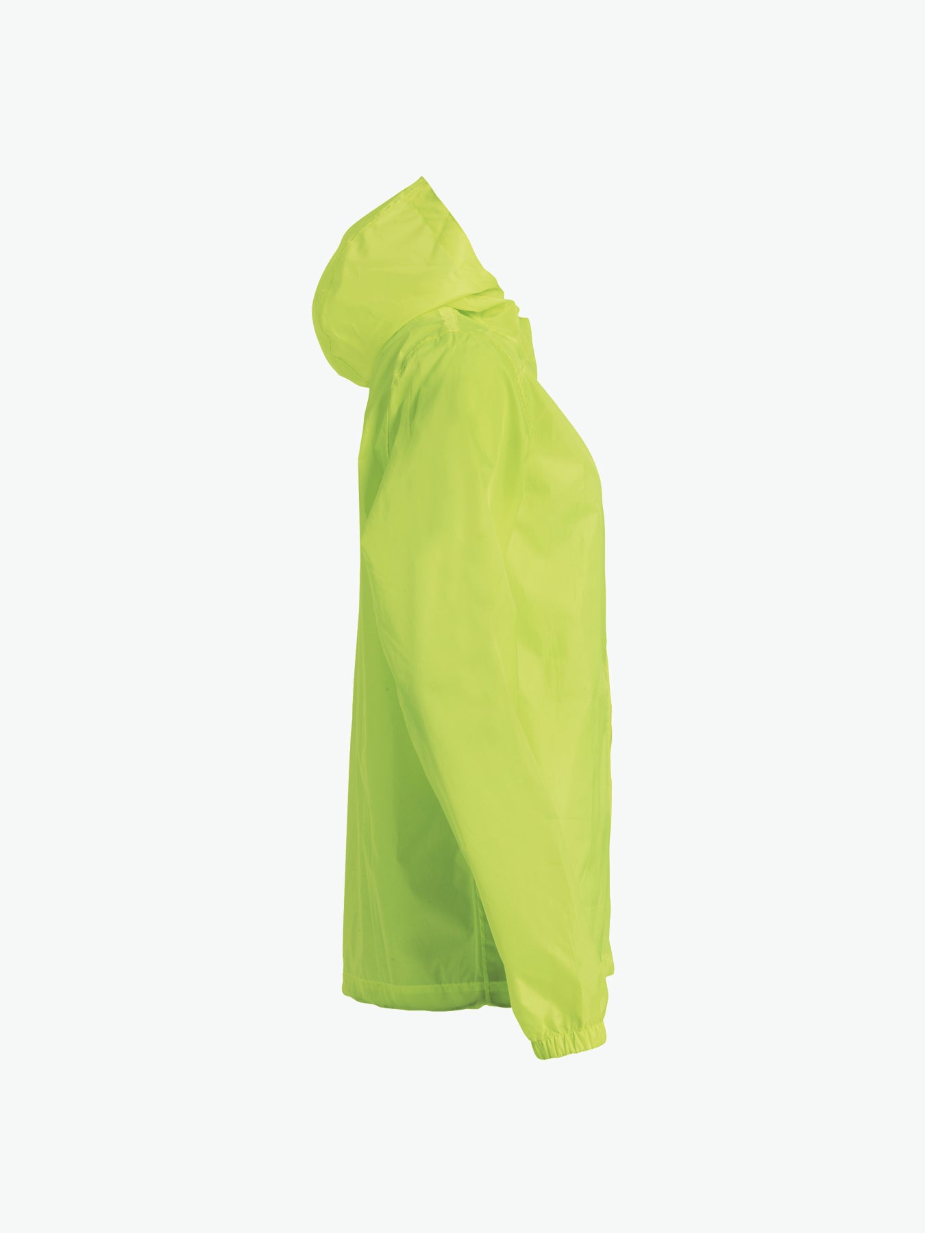 Clique Basic Rain Jacket - Signaalgeel Regenjas Clique