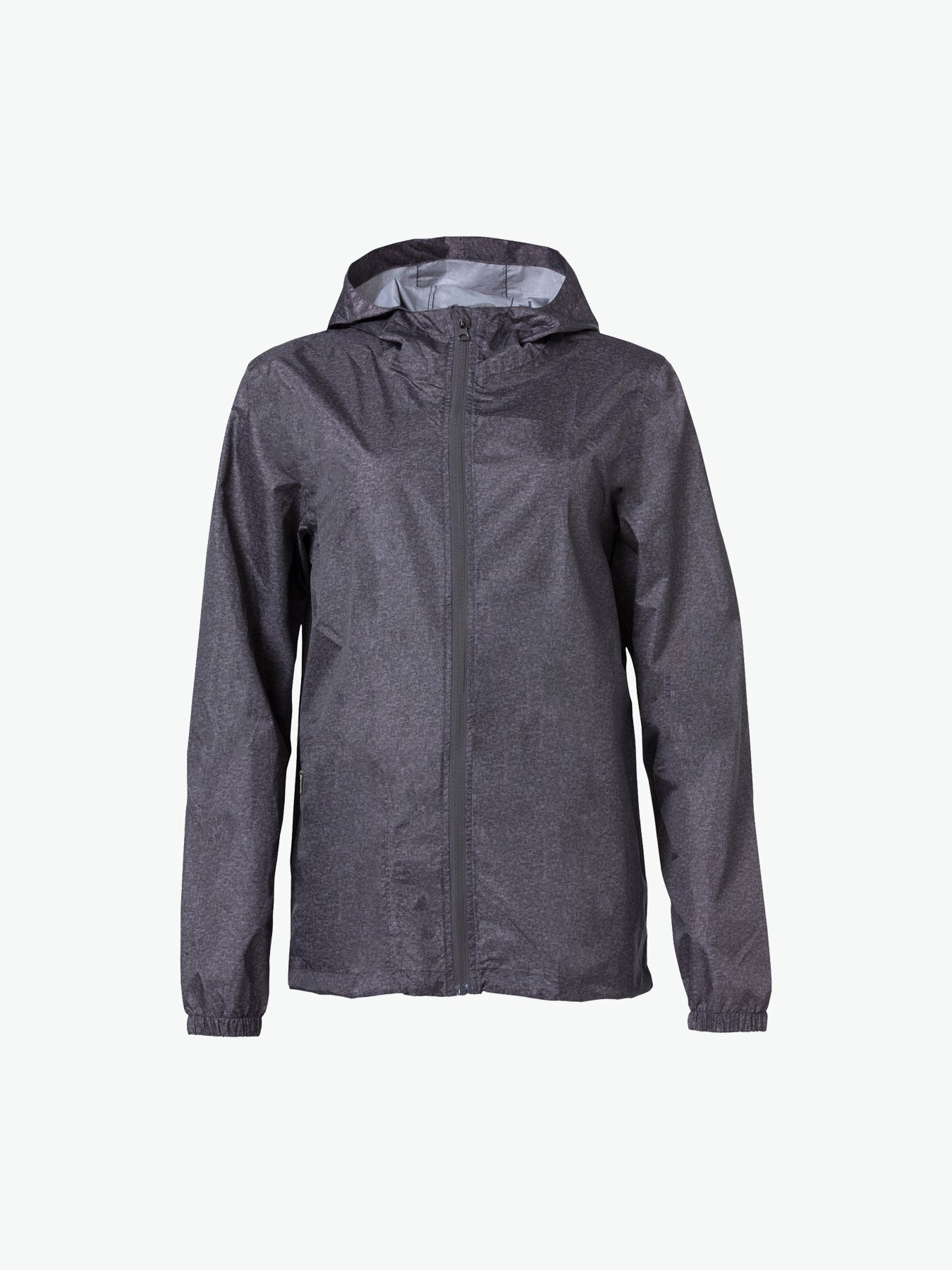 Clique Basic Rain Jacket - Antraciet Melange Regenjas Clique XS/S