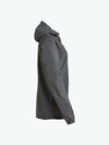 Clique Basic Rain Jacket - Antraciet Melange Regenjas Clique