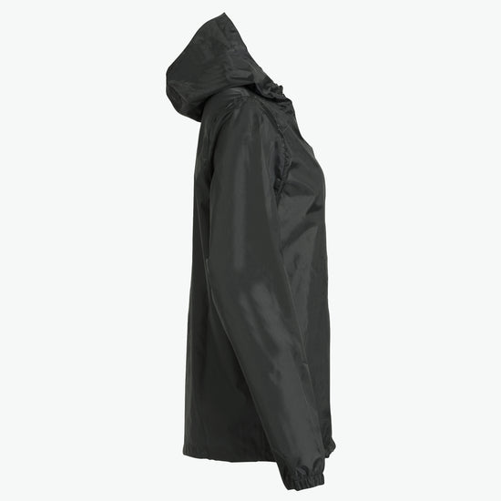 Clique Basic Rain Jacket - Zwart Regenjas Clique