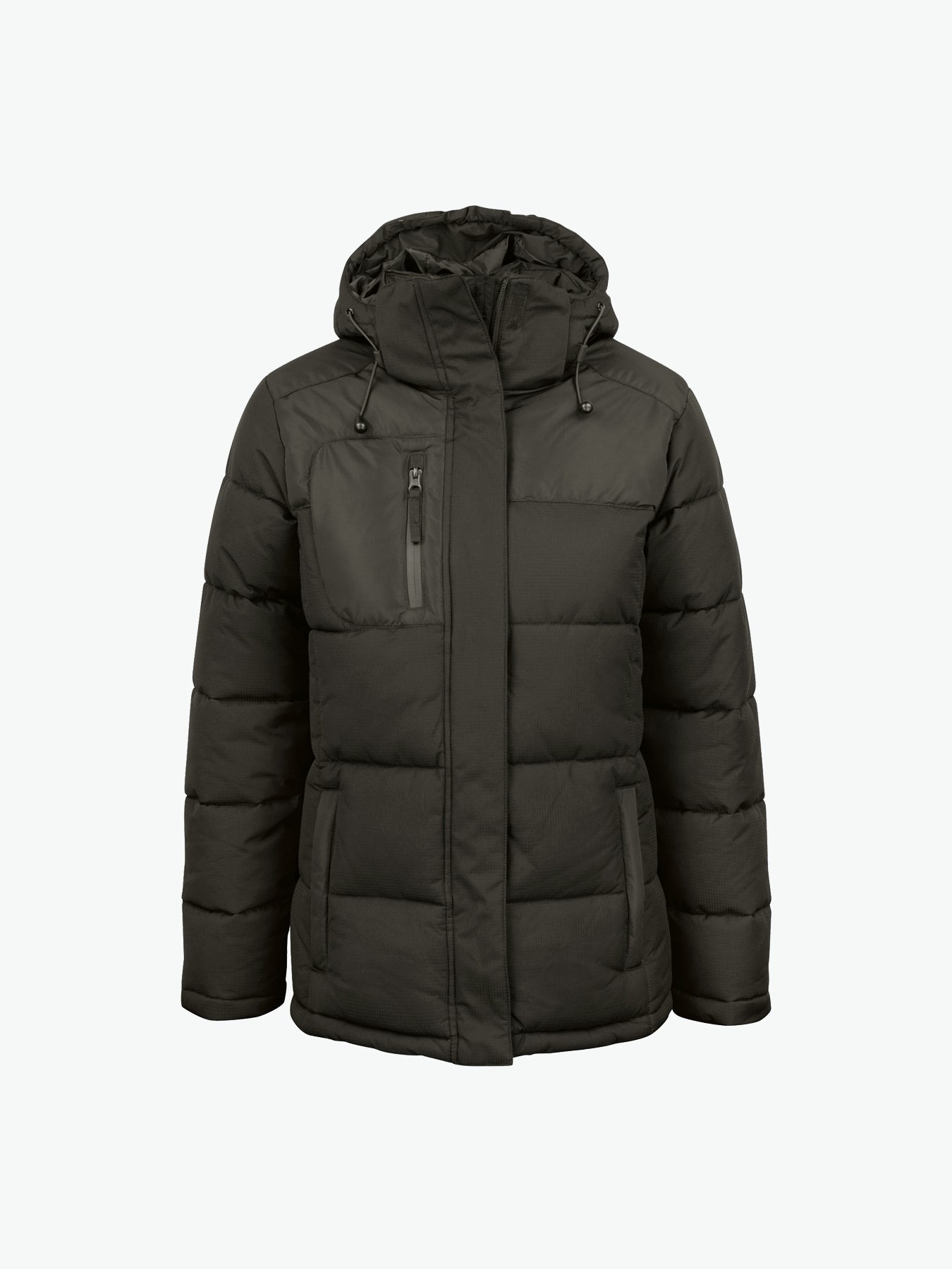 Clique Colorado Jacket Women - Donkergrijs (Winter) Jas Clique XS