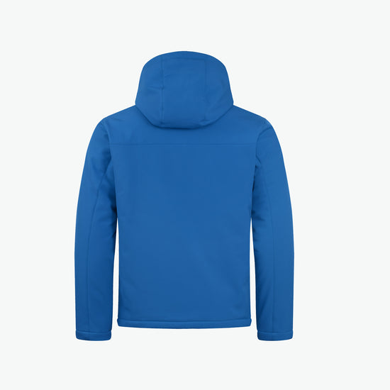 Clique Padded Hoody Softshell Jacket - Kobalt Softshell Jas Clique