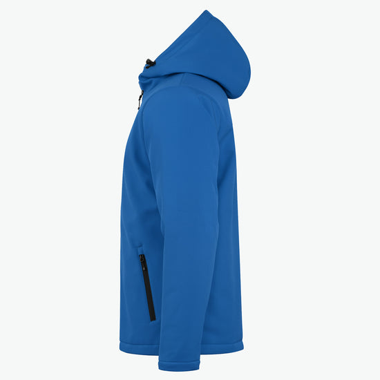 Clique Padded Hoody Softshell Jacket - Kobalt Softshell Jas Clique