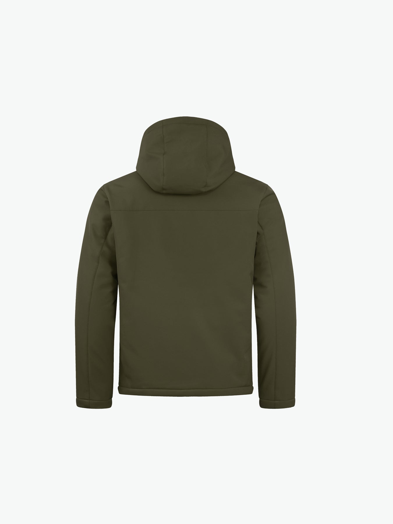 Clique Padded Hoody Softshell Jacket - Mistgroen Softshell Jas Clique