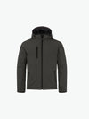 Clique Padded Hoody Softshell Jacket - Donkergrijs Softshell Jas Clique XS