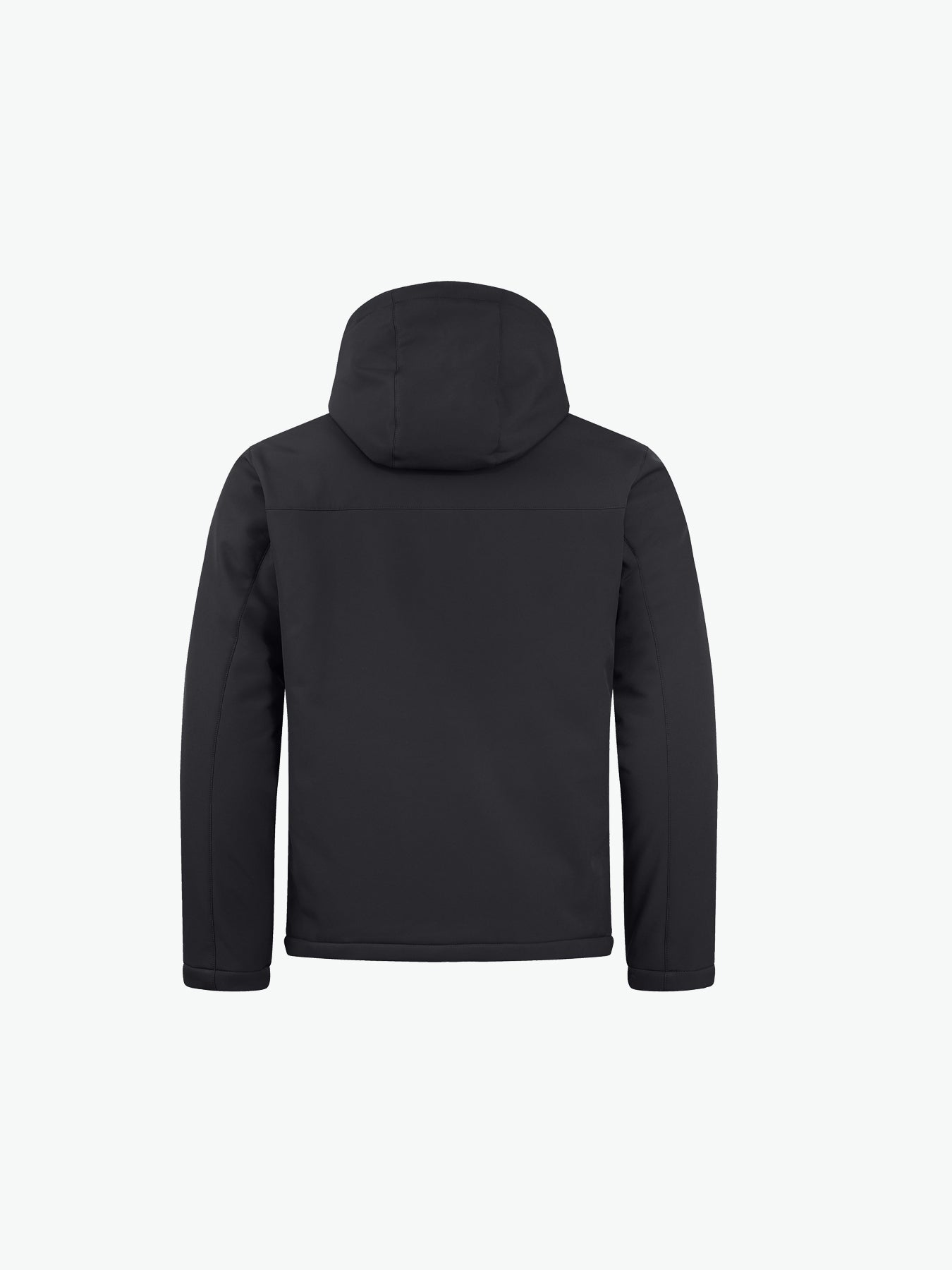 Clique Padded Hoody Softshell Jacket - Zwart Softshell Jas Clique