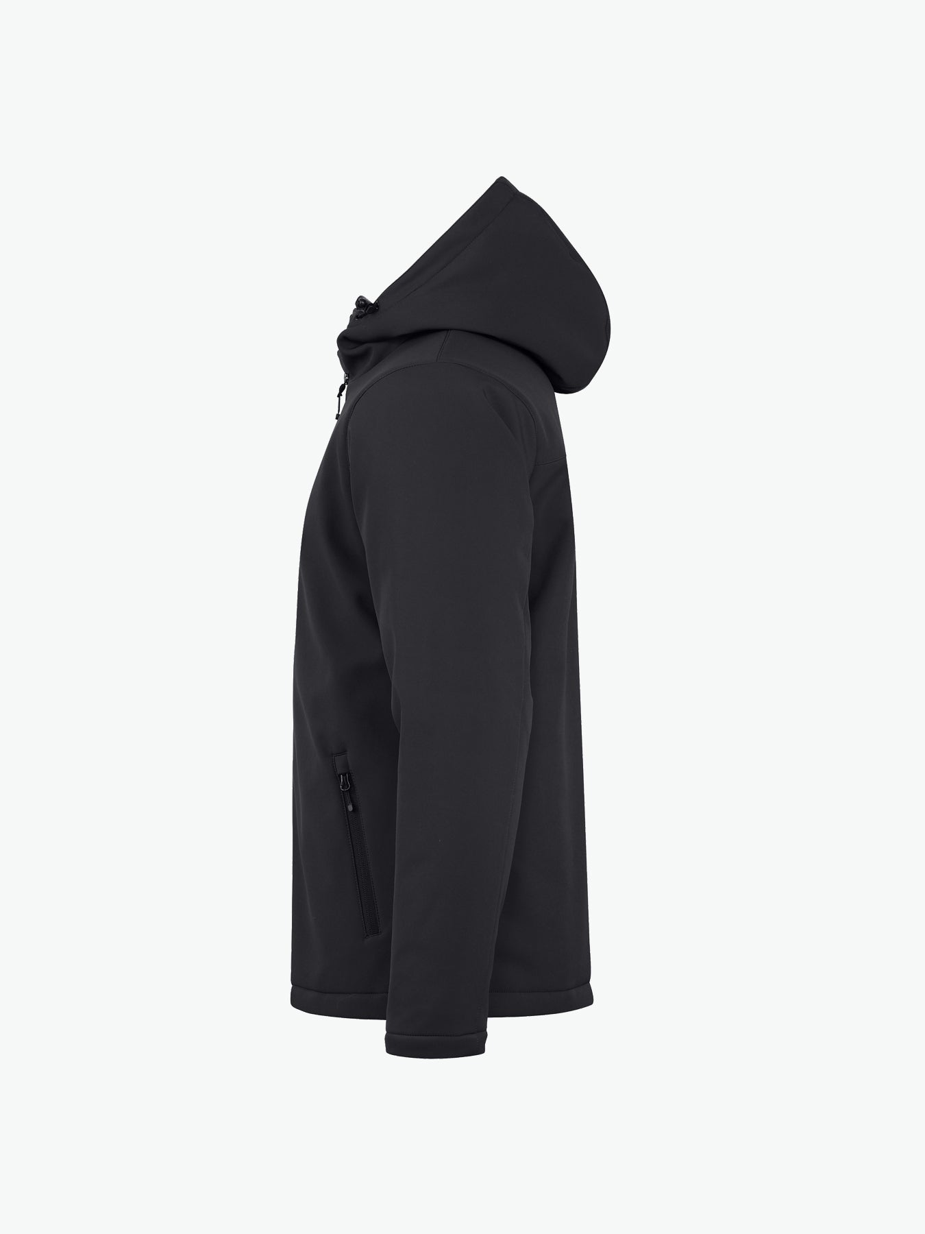 Clique Padded Hoody Softshell Jacket - Zwart Softshell Jas Clique