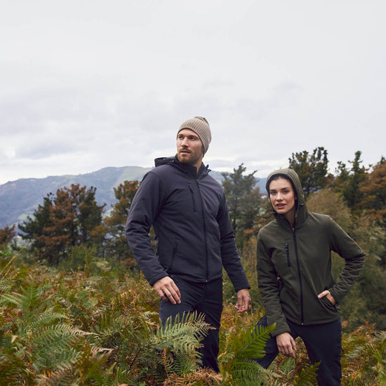 Clique Padded Hoody Softshell Jacket - Kobalt Softshell Jas Clique