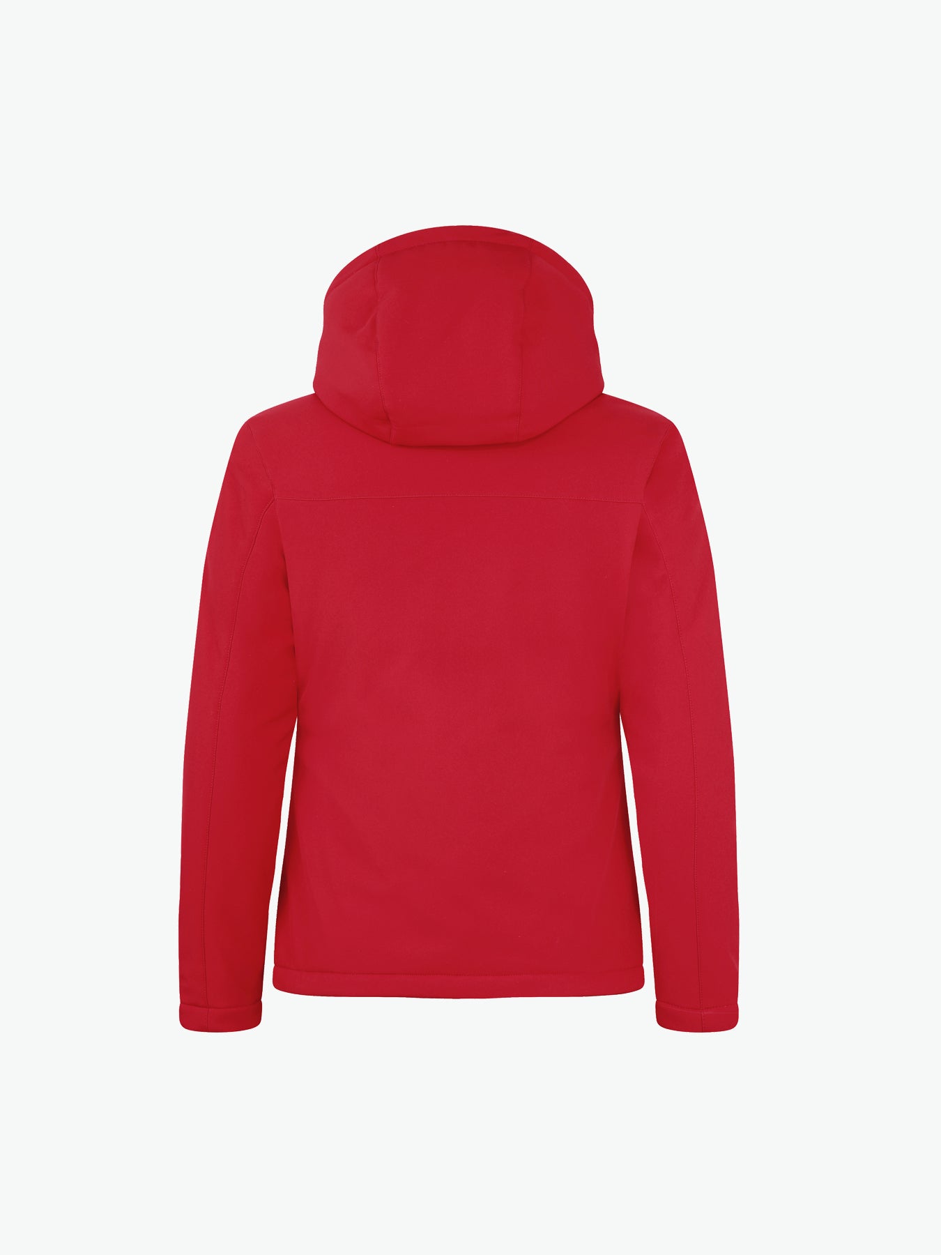 Clique Padded Hoody Softshell Jacket Women - Rood Softshell Jas Clique