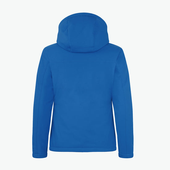 Clique Padded Hoody Softshell Jacket Women - Kobalt Softshell Jas Clique