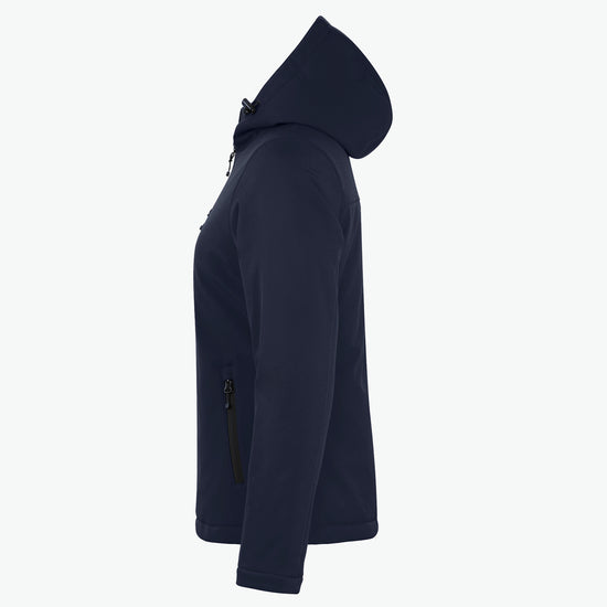 Clique Padded Hoody Softshell Jacket Women - Dark Navy Softshell Jas Clique