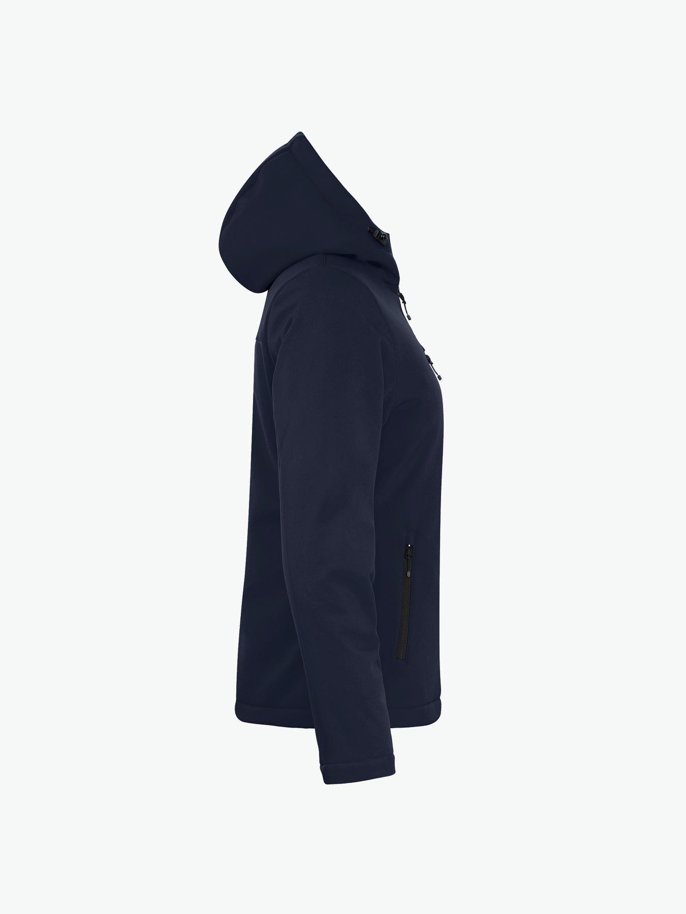 Clique Padded Hoody Softshell Jacket Women - Dark Navy Softshell Jas Clique