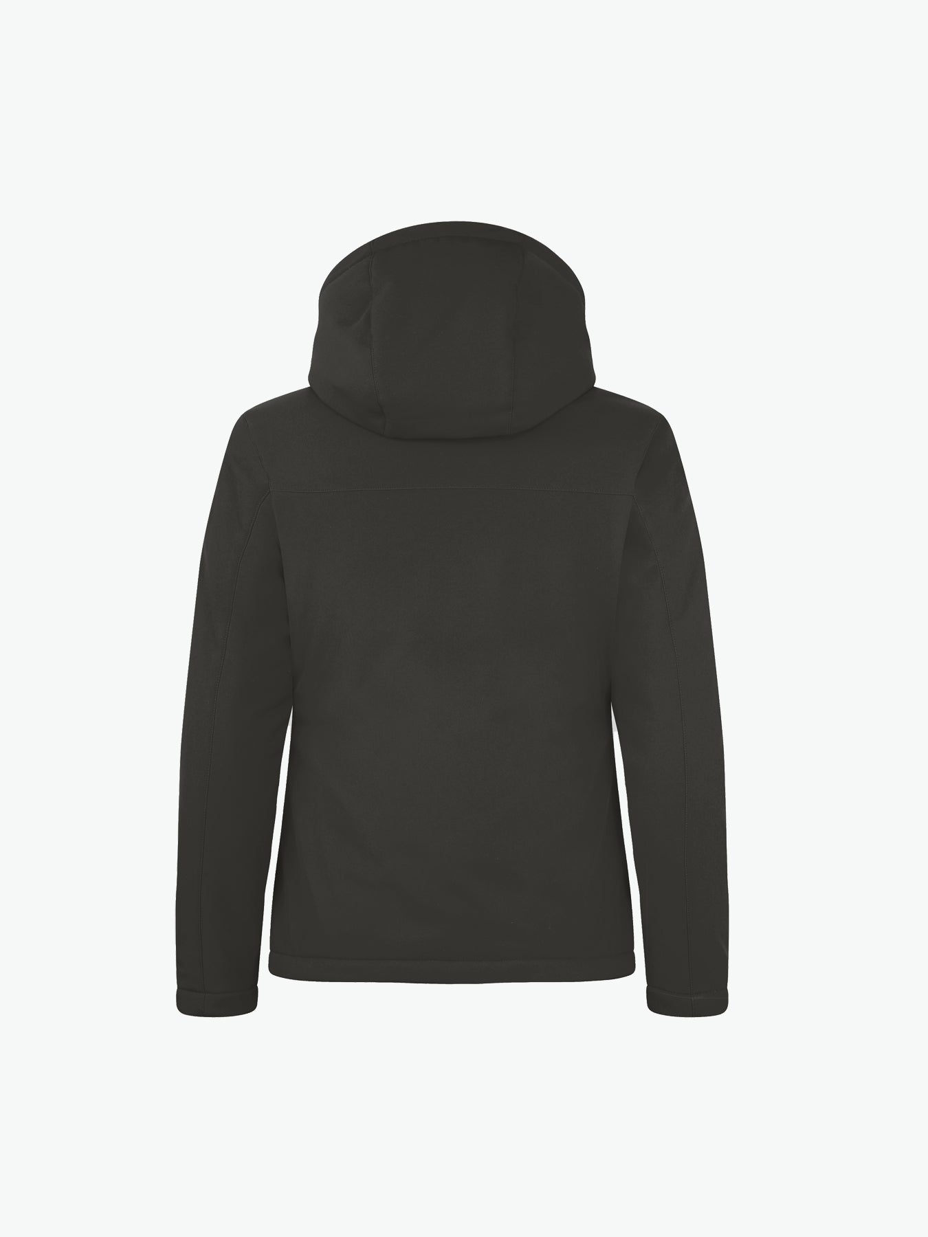 Clique Padded Hoody Softshell Jacket Women - Donkergrijs Softshell Jas Clique