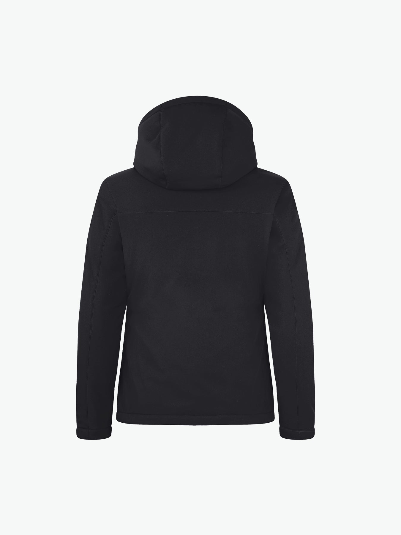 Clique Padded Hoody Softshell Jacket Women - Zwart Softshell Jas Clique
