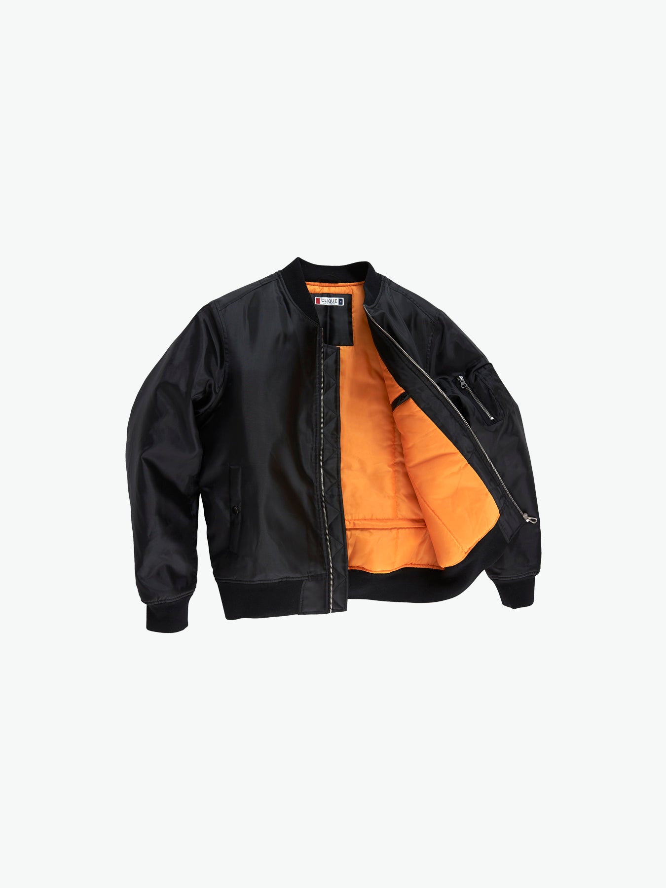 Clique Bomber Jacket - Zwart (Winter) Jas Clique