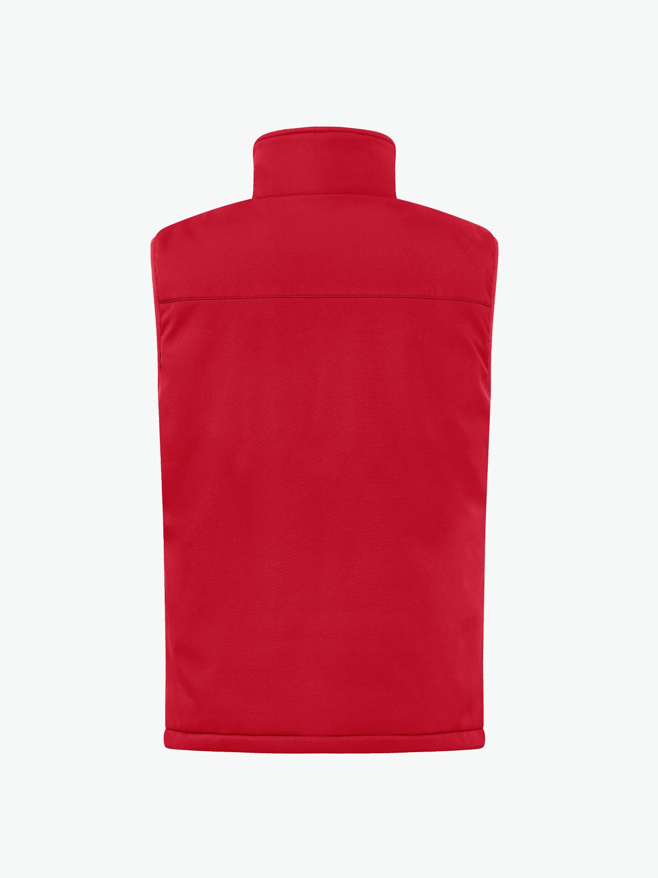 Clique Padded Softshell Vest - Rood Softshell Jas Clique