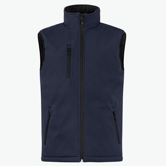 Clique Padded Softshell Vest - Dark Navy Softshell Jas Clique XS