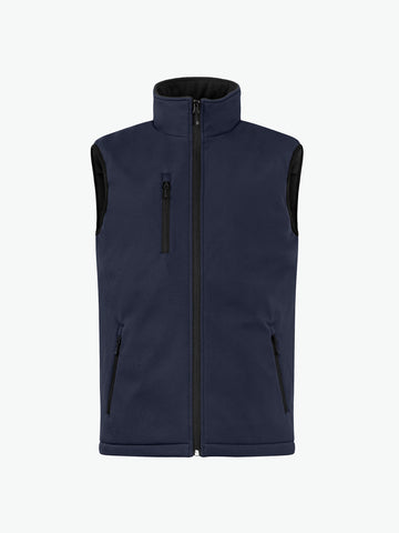 Clique Padded Softshell Vest - Dark Navy Softshell Jas Clique XS