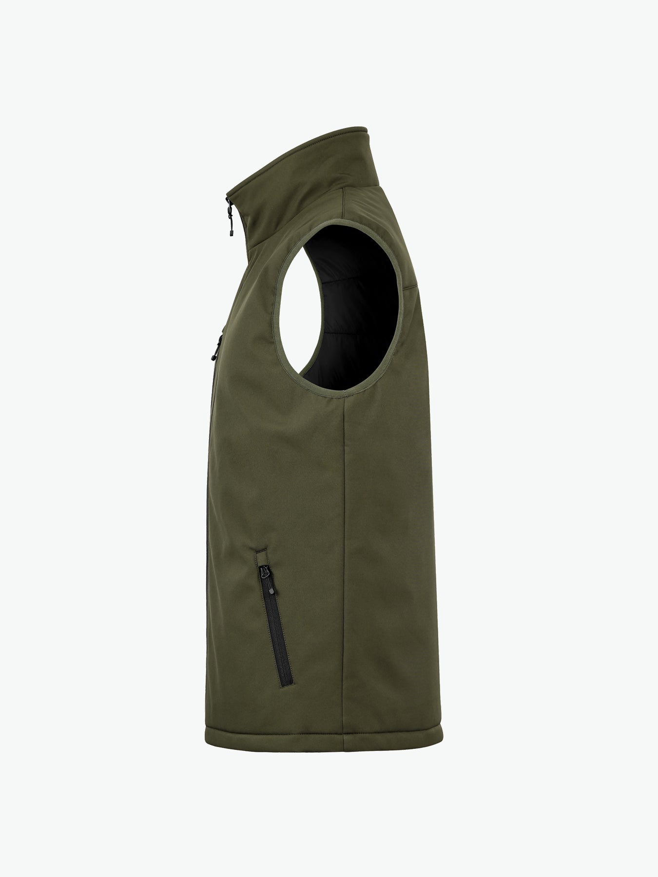 Clique Padded Softshell Vest - Mistgroen Softshell Jas Clique