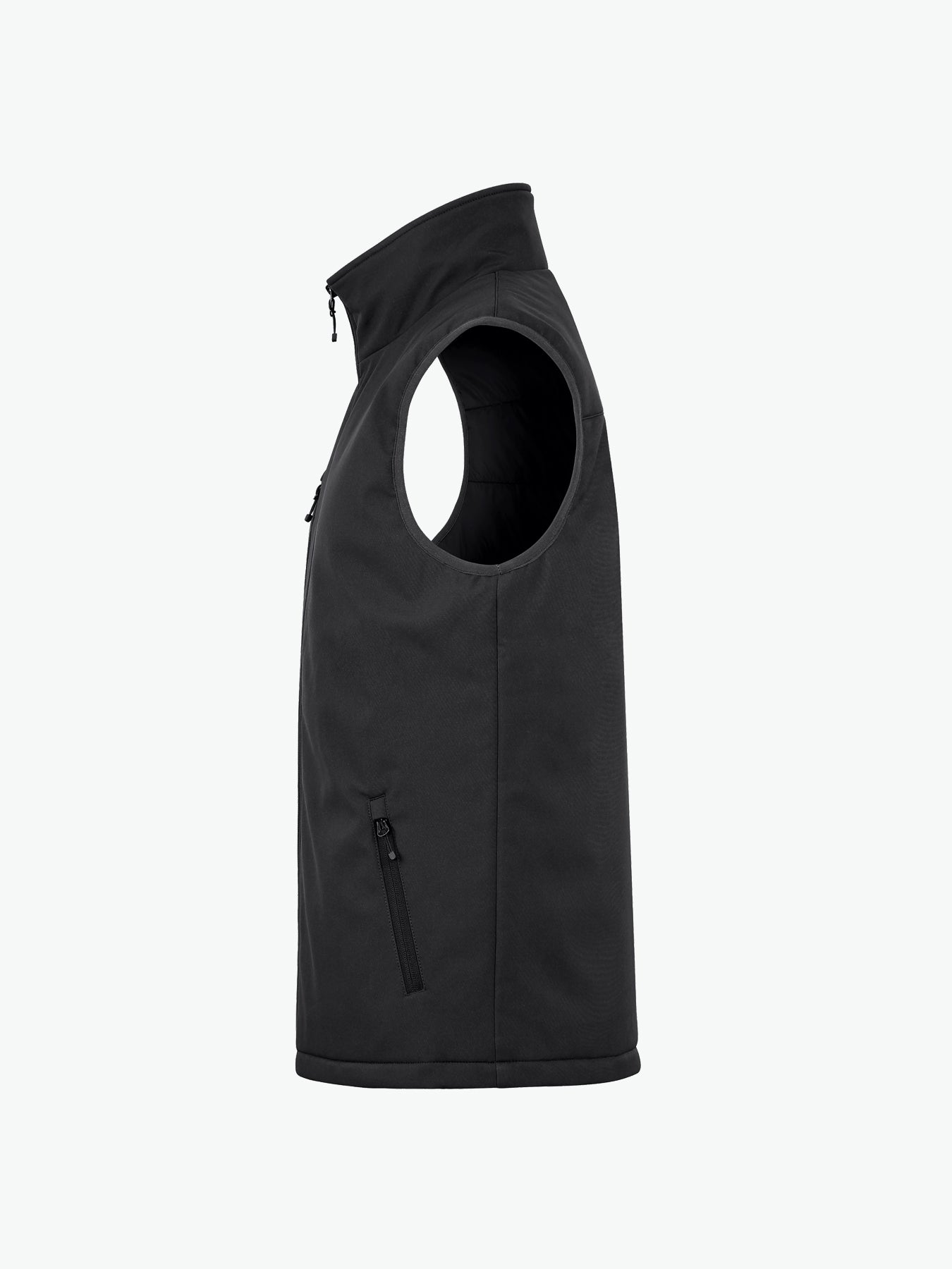 Clique Padded Softshell Vest - Zwart Softshell Jas Clique