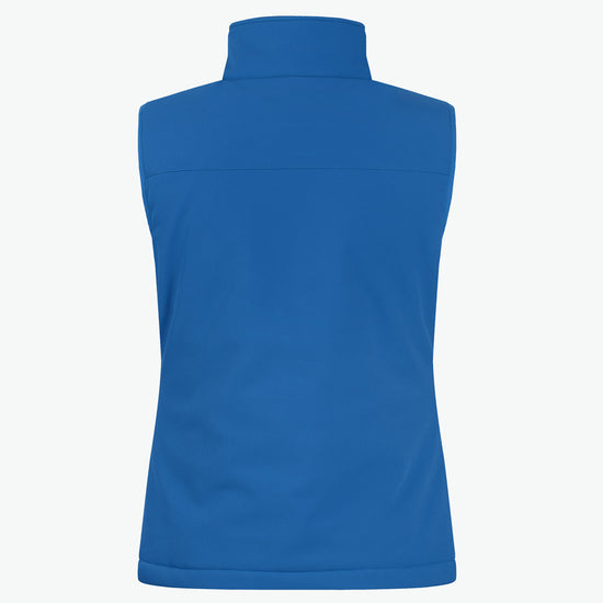 Clique Padded Softshell Vest Women - Kobalt Softshell Jas Clique