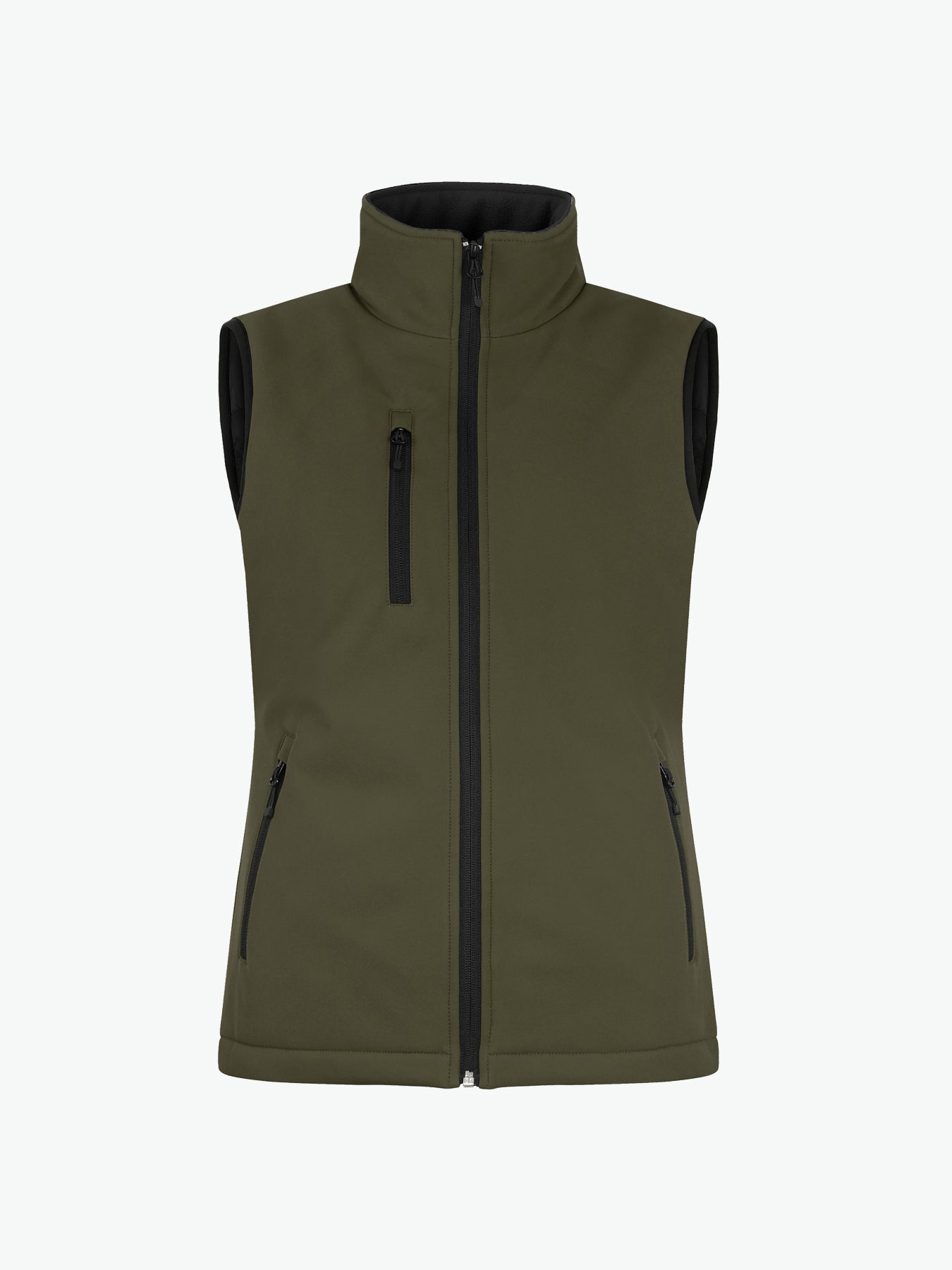 Clique Padded Softshell Vest Women - Mistgroen Softshell Jas Clique XS