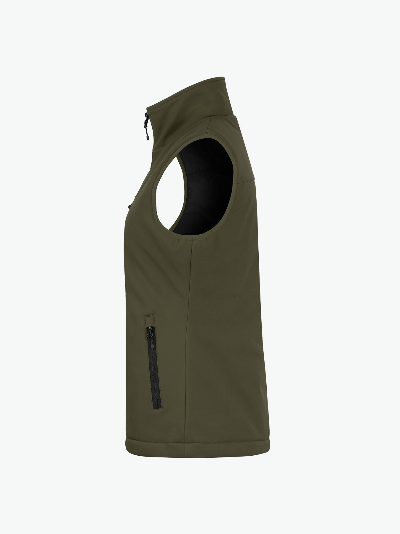 Clique Padded Softshell Vest Women - Mistgroen Softshell Jas Clique