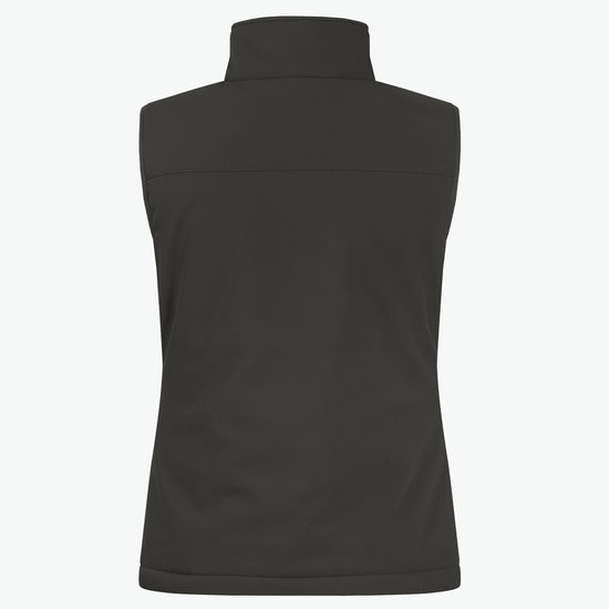Clique Padded Softshell Vest Women - Donkergrijs Softshell Jas Clique
